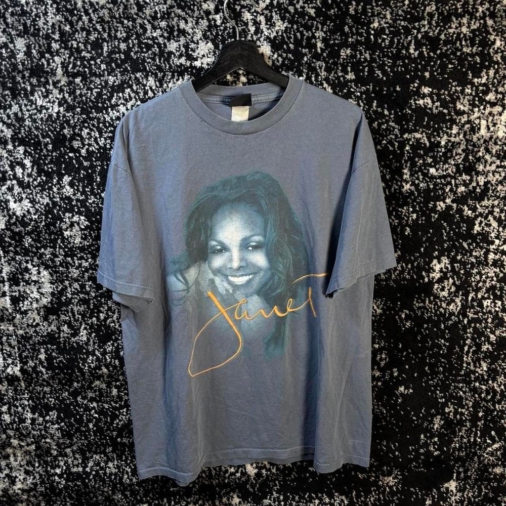Vintage 2001 Janet Jacksony All For You Tour R&B T Shirt Sz XL